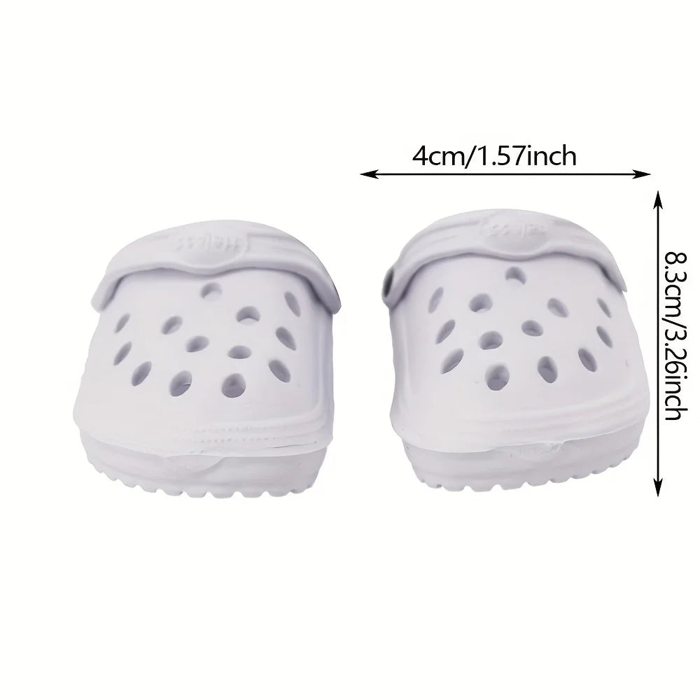 Zapatos con agujeros para perro, zapatillas antideslizantes, resistentes al desgaste, transpirables, a la moda, suministros para