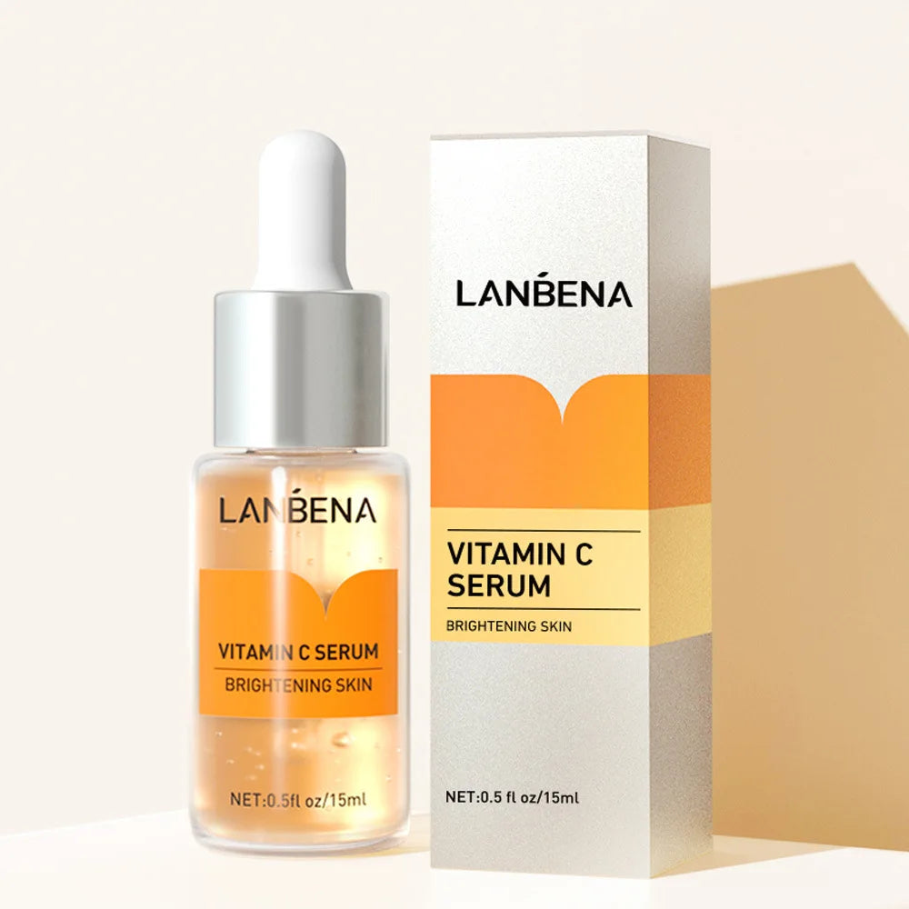 Vitamin C  Facial Serum Hyaluronic Acid Fade Fine Lines Moisturizing Repair Dull Lifting Firming Brighten Nourish Skin Care